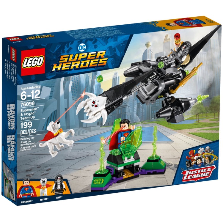 LEGO<sup>&reg;</sup> Super Heroes Sets: DC Comics 76096 Superman & Krypto Team-Up NEW (SOLD OUT)